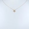 DEVASHRII JEWEL • 廸瓦許輕珠寶 - Lucky Clover 0.1 克拉 diamond 鑽石四葉草裸感鎖骨項鍊 [黃K金] | 日本輕珠寶